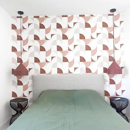Petit Vallon - Wifi - Parking - 2 Chbres - Clim דירה