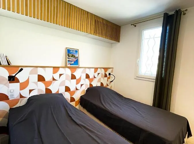 Petit Vallon - Wifi - Parking - 2 Chbres - Clim 아파트 *